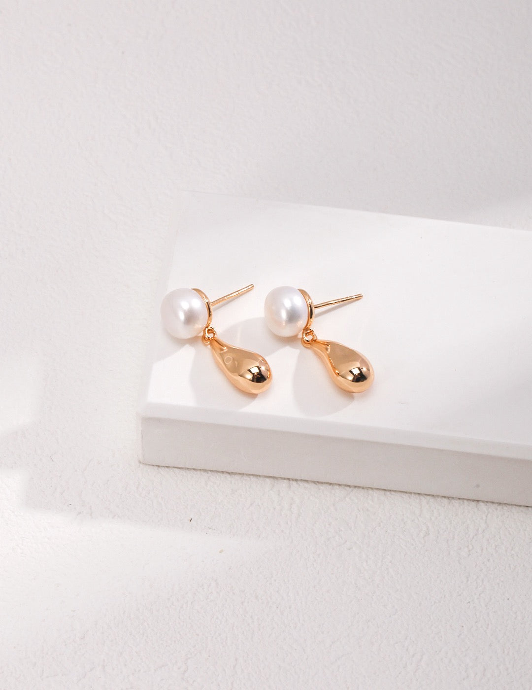 Sterling Silver Pearl Earrings #1